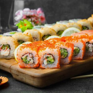 Mozzarella With Tomatoes And Basil On White